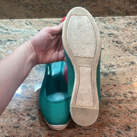 NEW Women’s Talbots Palma Cotton Canvas Flats size 7.5 perfect for Christmas! 🎄 - Picture 8 of 8